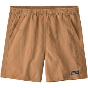 Women’s Patagonia Baggies 5” Large Dark Camel